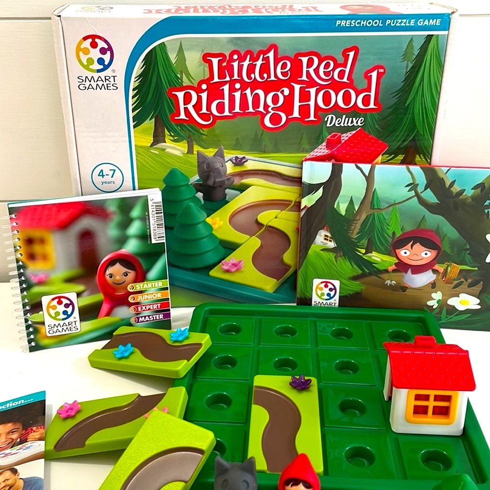 Smart Games Little Red Riding Hood Delux Educational Challenge Game Kids 4-7 yrs